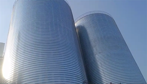 旅顺口2座混凝土高架卷板仓